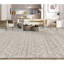 Wool Moroccan Area Rug in Light Gray/Silver