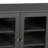 89" Deep Green 6-Door Media Credenza_Sideboard