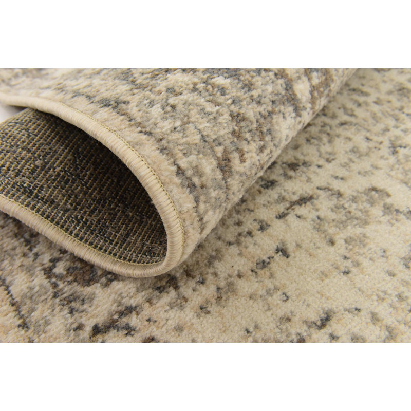 Tapis beige / brun Tobitha Southwestern, Tapis de couloir 2 pi x 6 pi 1 po