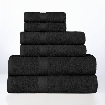 Ensemble de serviettes 6 pièces 100% coton 100% coton