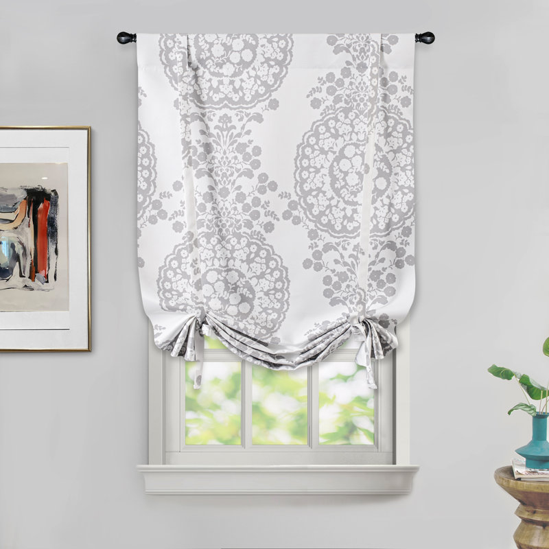Bouillet Room Darkening Curtain Single Panel, 25" W x 47" L