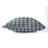 Dot Locked Blue Throw Pillow-107808080