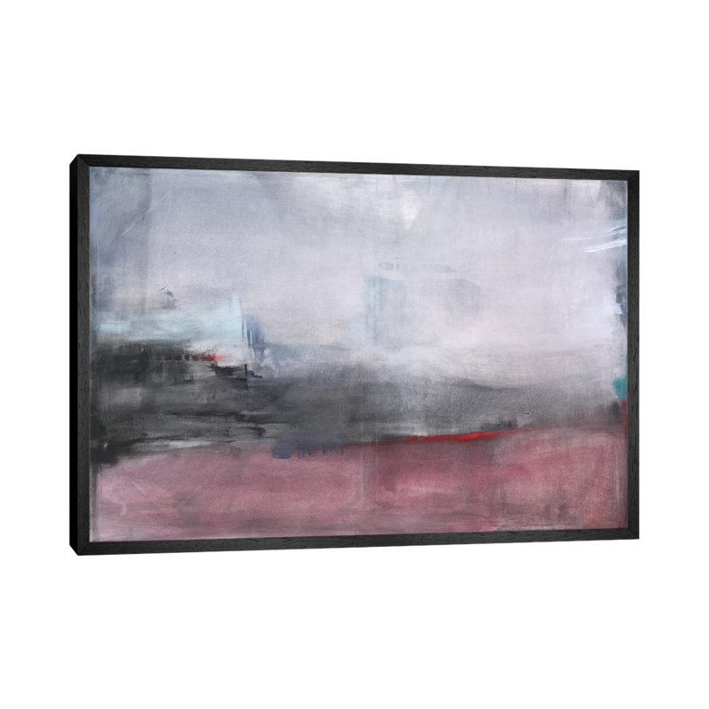 Mellow by Michelle Oppenheimer - Painting on Canvas, 152.5 cm H x 101.5 cm W, Black Floater Framed