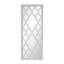 Miroir blanc patiné 24 po x 60 po - Transforme différentes salles de bain, chambres à coucher, salons, 59 po de hauteur, le plancher Fascination classique s'harmonise avec n'importe quelle pièce.