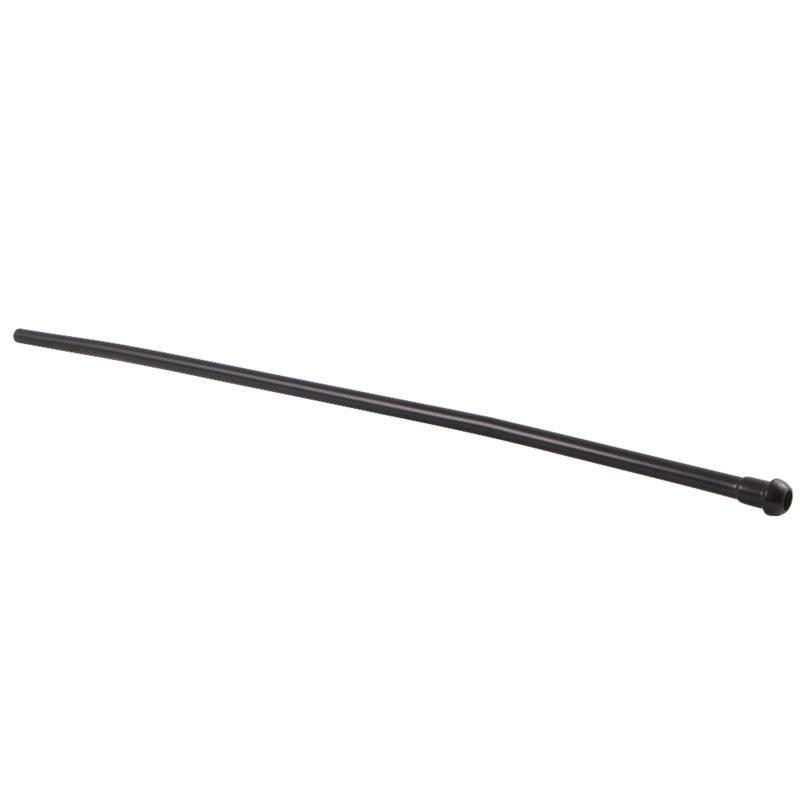 Kingston Brass Complement 20-Inch Bullnose Bathroom Supply Line, Matte Black