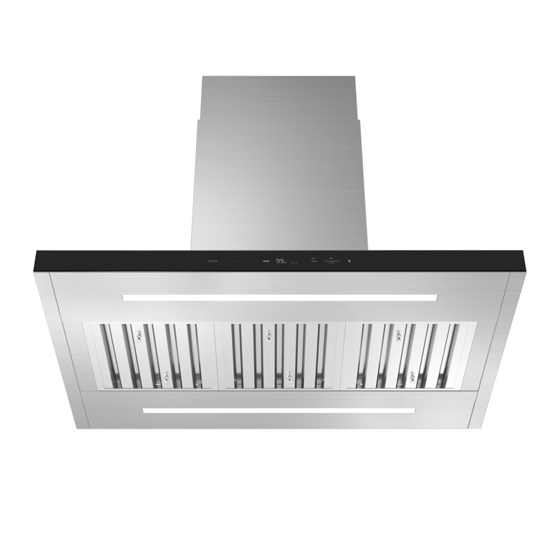 42" Island Hood, 1,200 CFM (780 CFM Capable), Silver Stainless
