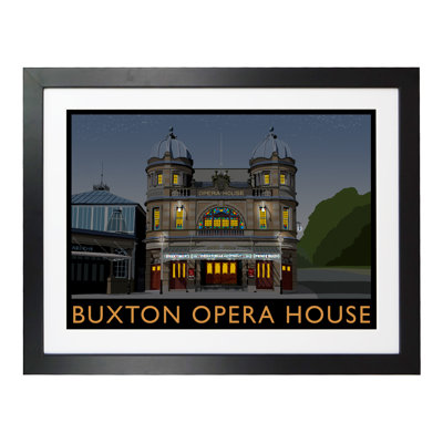 Bucton Opera House Night by Richard O'Neil - Print