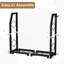 86.4cm W Metal Log Rack