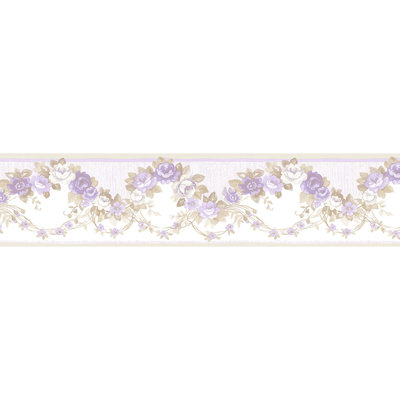 Amaranthine Floral Border