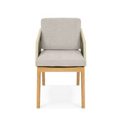 Amadora Dining Arm Chair- Silver