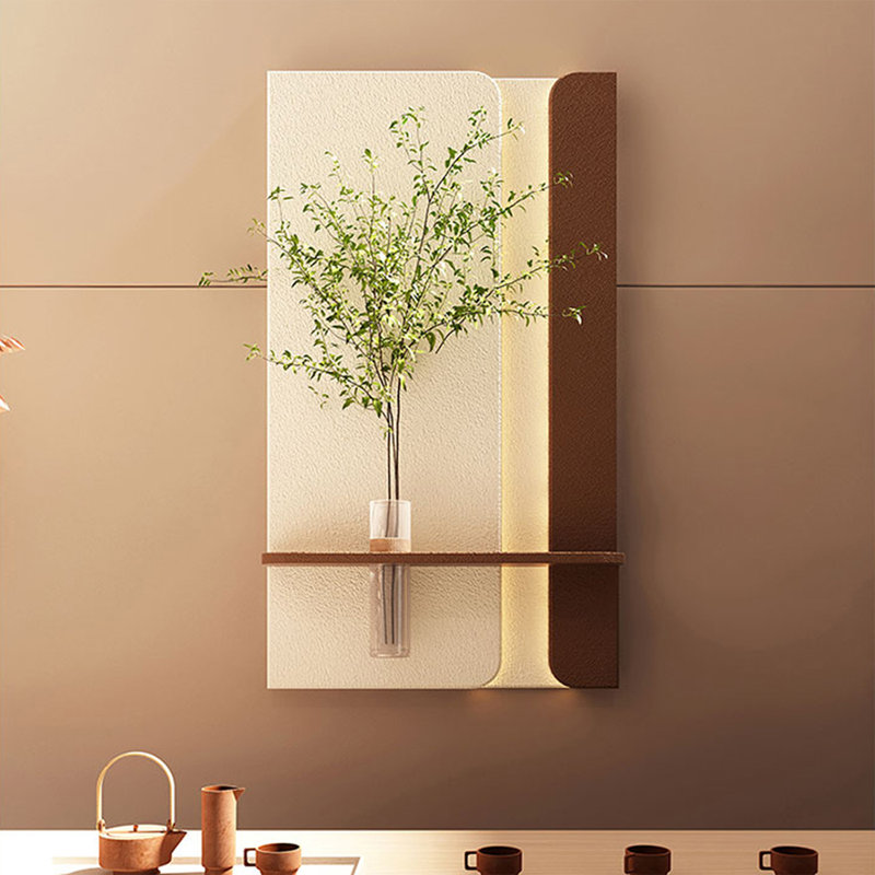 Art mural Mid-Century moderne en toile pour salon, H 47,24 po x l 27,56 po x P 1,97 po