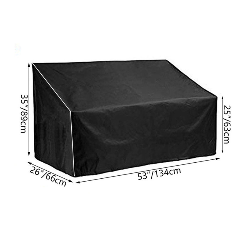 Outdoor Patio Bench Cover