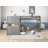 Gillermo Kids Twin Over Twin Bunk Bed with Drawers-1711761066