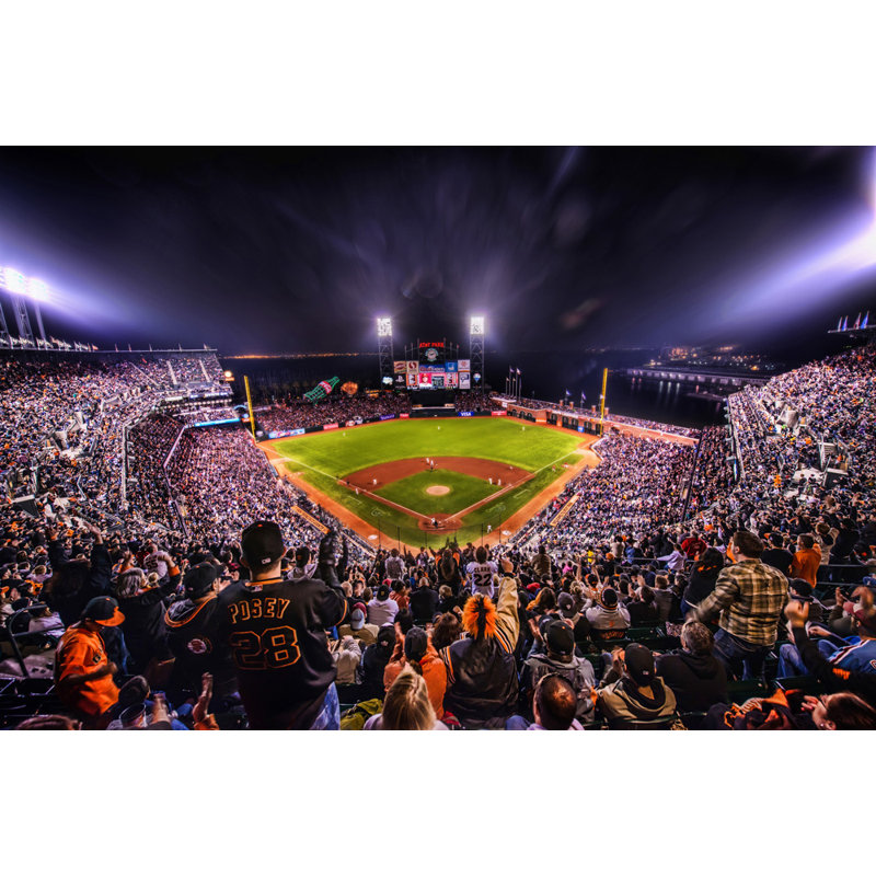AT&T Park (Oracle) San Francisco Giants, H 16 po x l 24 po