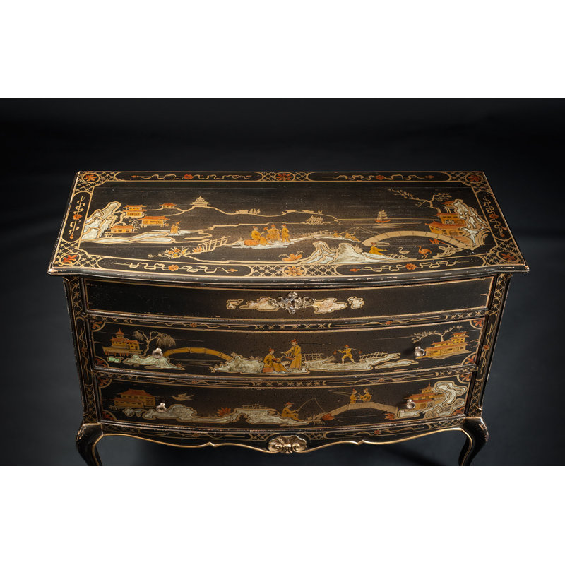 Table de buffet large 3 tiroirs 47"