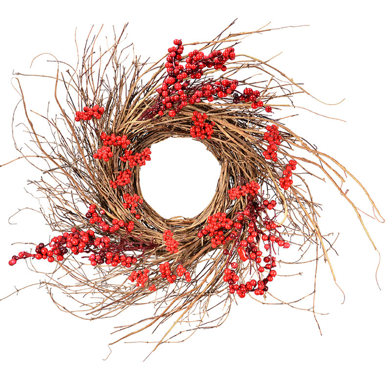 Berry 26'' Wreath