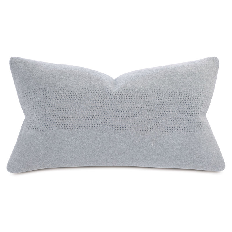 Ridge Cotton Throw Pillow