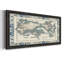 Tableau encadré du monde sur toile de qualité supérieure - prêt à être accroché-88113008-88113007