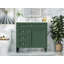 Meuble-lavabo moderne 36 po avec lavabo supérieur-1297104208