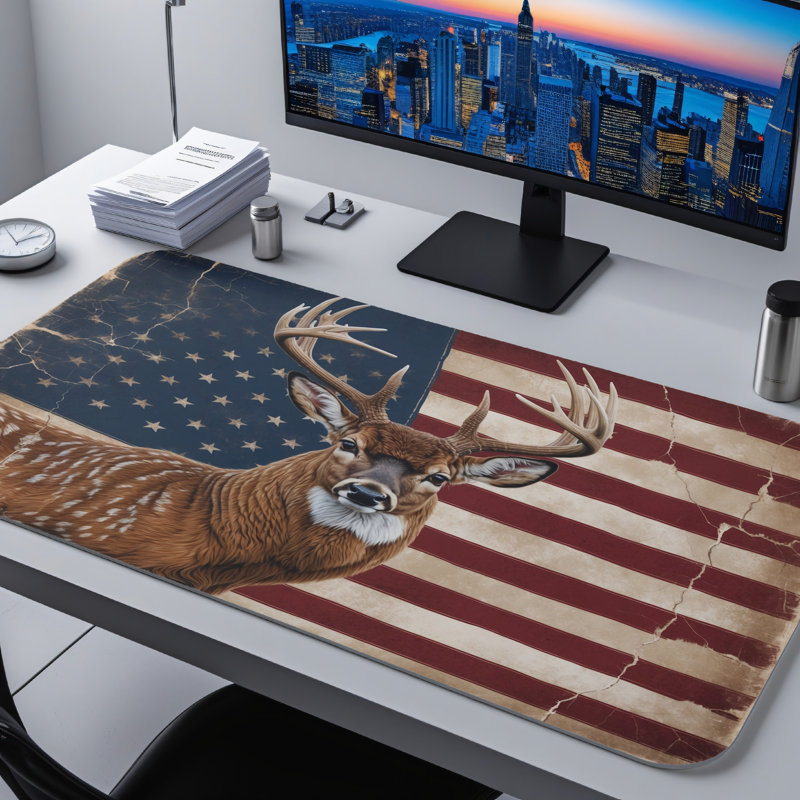 Polyester Desk Pad, 23.6x13.8
