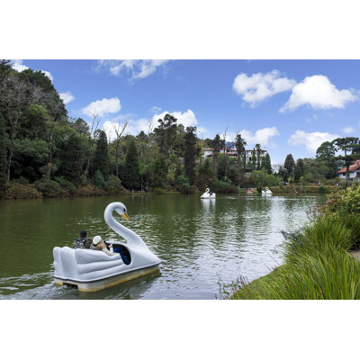 Fason Black Lake, Brazil - Wrapped Canvas Print