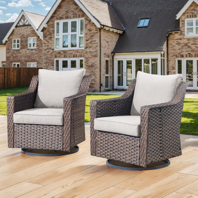 Tya Outdoor Glider Chair by Latitude Run