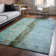 Premium Machine Washable Cerrito AMF605 Blue Rug