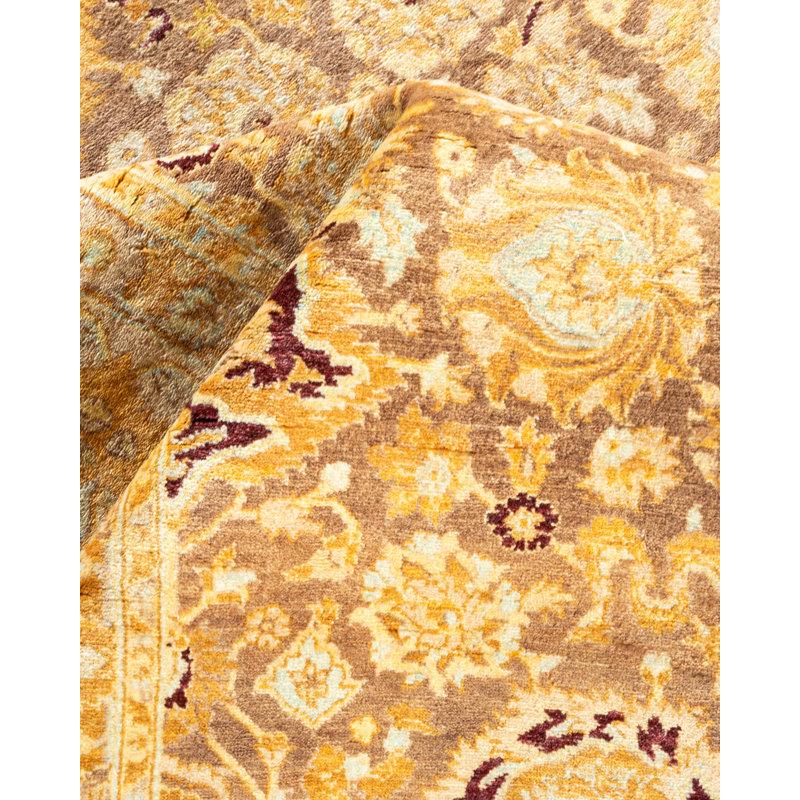 Classic One-of-a-Kind 8' 2" x 9' 10" Hand Knotted Area Rug