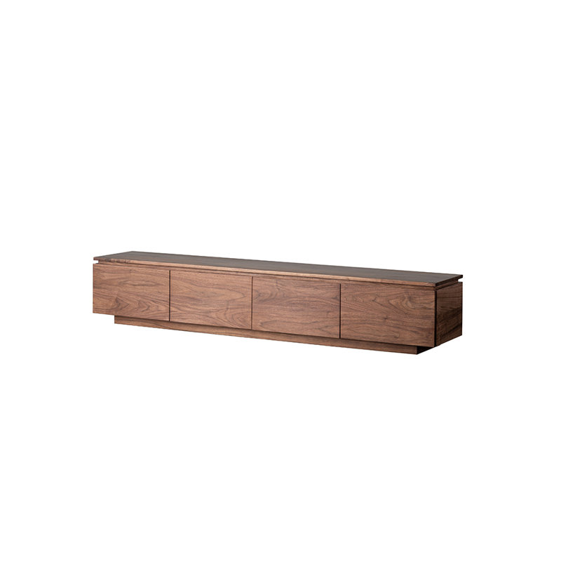 Meuble télé en bois massif, 62.99"
