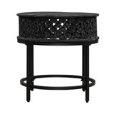 Oralene Accent End Table - Black