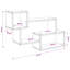  Floating Shelf with Shelf Wall-mounted Engineered Wood Storage Indoor