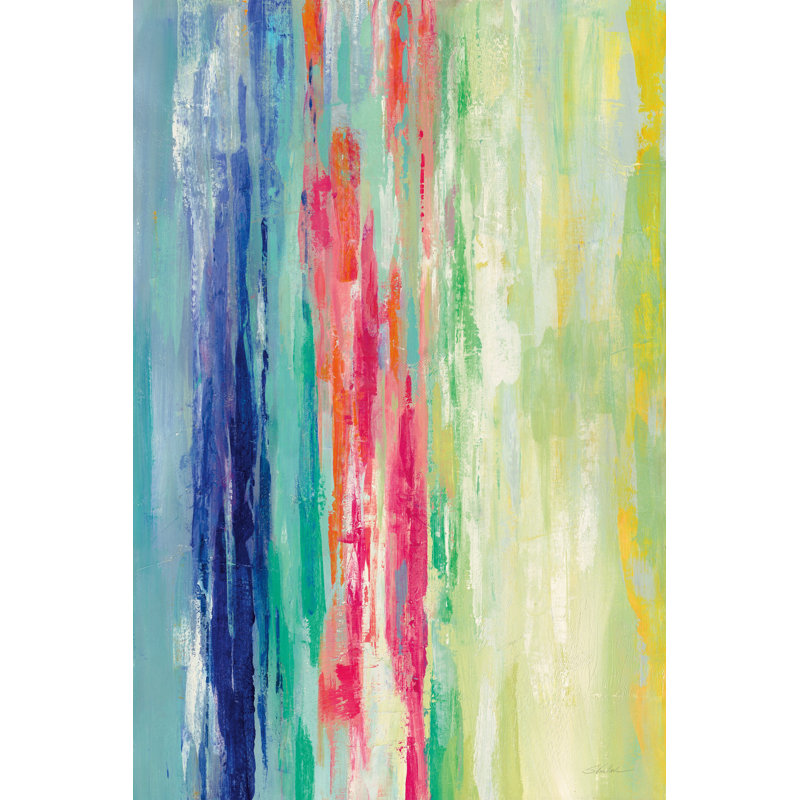 California Surf Bright Crop by Silvia Vassileva - No Frame Painting on Canvas, 30cm H x 20cm W x 3.8cm D