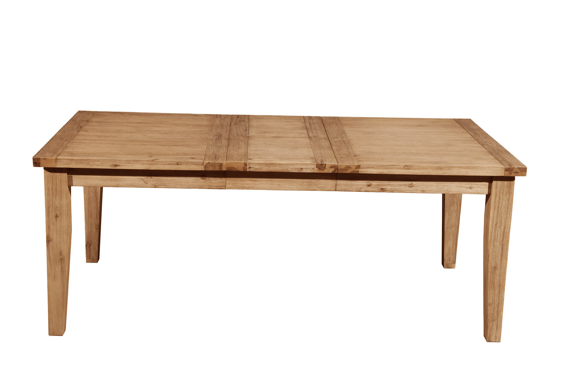 Union Rustic Hozie Aspen Extension Dining Table with Butterfly Leaf