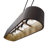 Mid-Century Modern Wood Kitchen Island Pendant