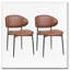 Chaises de salle à manger en similicuir-707688117