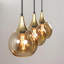 Callisto Black/gold 4-light Pendant-1394396780