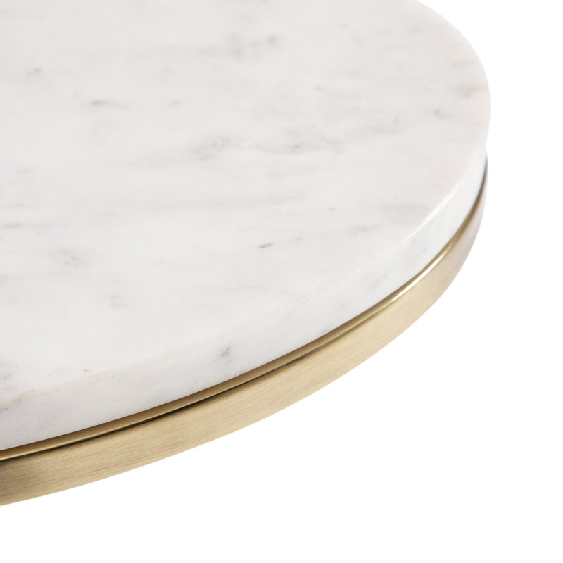 Table de bout 27,5 po Vib, Or