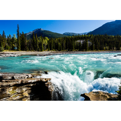Andilynn Athabasca Falls, Icefield Parkway, Parc national Jasper sur toile par Balberts, photographie