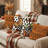 4Pcs Fall Polka Dot Pumpkin Pillow Covers