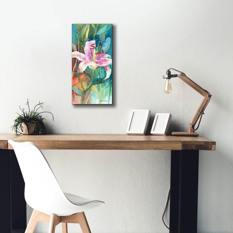 Art mural sur toile Winston Porter «Gaze Into The Light» par Annelein Beukenkamp, H 24 po x l 12 po x P 0,75 po