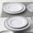 Noritake Silver Colonnade Dinner Plates, 10-1/2"