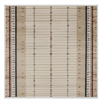 Washable Coordinates Nautical Area Rug