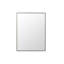 Rohe Flat Metal Beveled Mirror-770744500-770744496