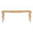 Vintage Traditionalextendable Dining Table Withremovable Leaf, Natural