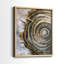 ABSTRACT Series CCL XXIV - Impression encadrée de qualité supérieure - prête à être accrochée - aucun clou requis - aucun clou requis-2119904594-2119904595