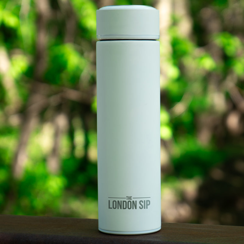 Bouteille infuseur de thé London 16 g, Blanc