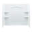 Ensemble 60'' W 32'' D 55.25'' H Three Wall Alcove Composite Wall-48197565