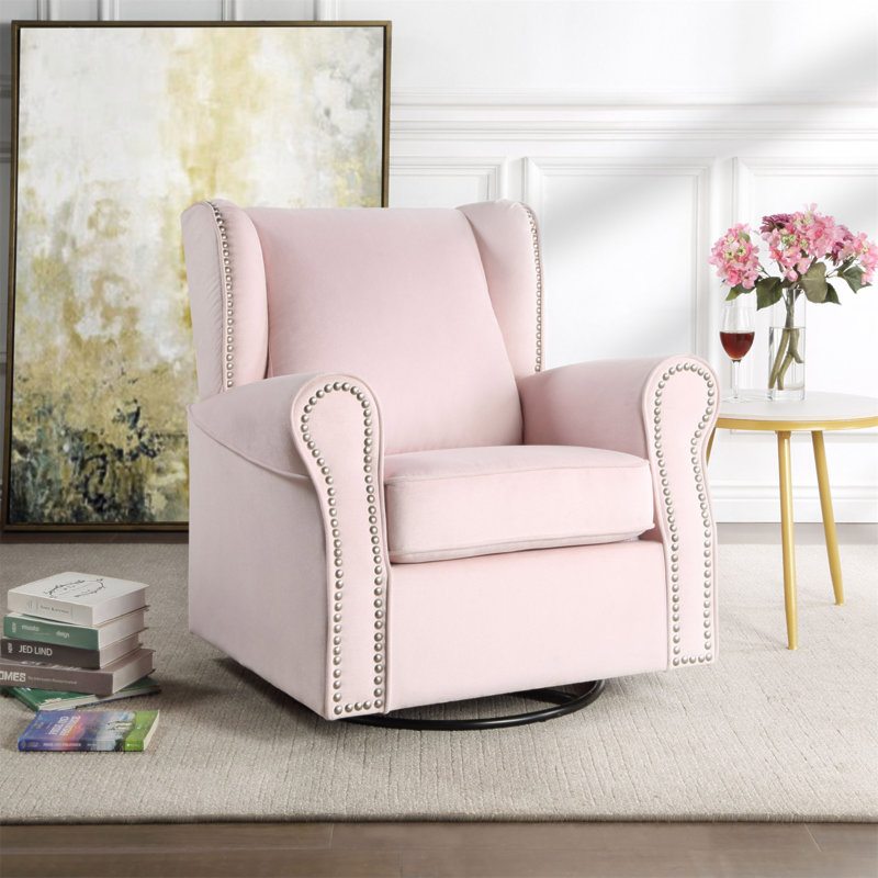 Fauteuil coulissant Tamaki, Rose