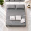 Matelas hybride rafraîchissant au graphène Cozify de 12 po de Sömn Company, format Queen, ensemble de 10 pièces-1250338272