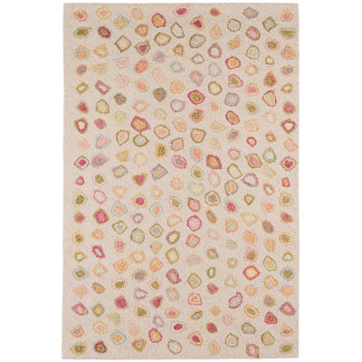 Cat'S Paw Pastel Hand Micro Hooked Wool Rug